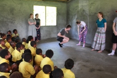 Performing in a classroom