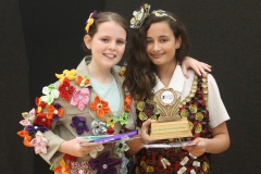 Eden and Bethany who entered the recycled nature category