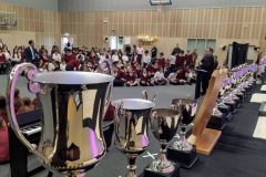 Secondary Prize Giving trophies