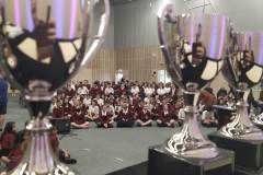 Secondary Prize Giving trophies