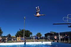Jacob wins the Diving Competition