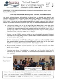 Term 3 Week 3 Newsletter