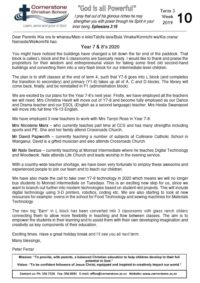 Term 3 Week 10 Newsletter