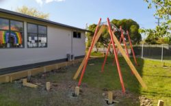 Work begins on new A Block Playground