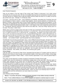 Newsletter Term 4 Week 9