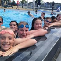 Issachar Three-Peat at Swimming Sports