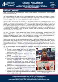 Newsletter Term 3 Week 4