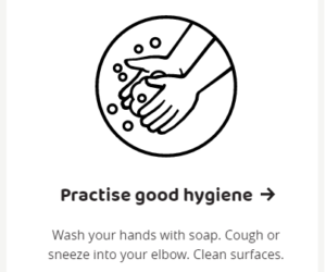Practice good hygiene