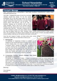 Newsletter Term 3 Week 7