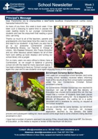 Newsletter Term 4 Week 3