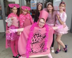 Pink Shirts, Biscuits, Faces at Pink Shirt Day