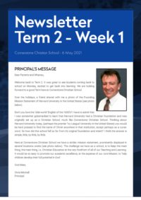 Newsletter Term 2 Week 1