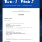 Newsletter Term 4 Week 5
