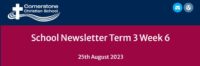 School Newsletter – Term 3 Week 6