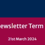 School Newsletter – Term 1 Week 8